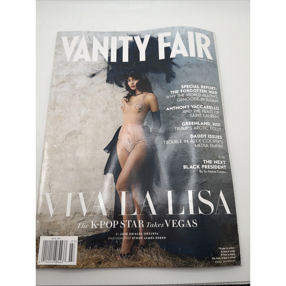 VANITY FAIR SUMMER 2026 VIVA LA LISA K-POP STAR TAKES VEGAS